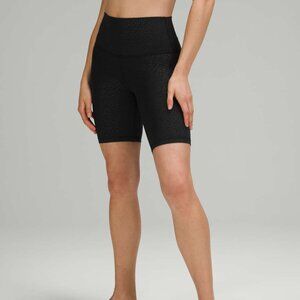 NWT Lululemon Align Short 8" - Jewel Emboss Black